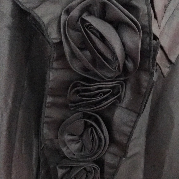 Thin black dress coat - Picture 3 of 7